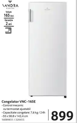 Selgros Congelator VNC-165E Ofertă