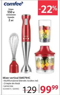 Selgros Mixer vertical SM0794C Ofertă