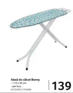 Selgros Masă de călcat Benny Ofertă