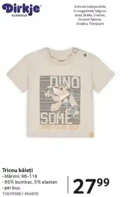 Selgros Tricou băieți Ofertă