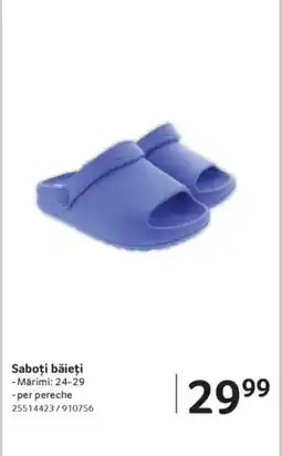 Selgros Saboţi băieți Ofertă