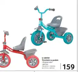 Selgros U-GROW Tricicletă cu pedale Ofertă