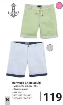 Selgros Bermude Chino adulți Ofertă