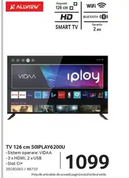 Selgros ALLVIEW TV 126 cm 501PLAY6200U Ofertă