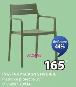 JYSK Ingstrup scaun stivuibil Ofertă