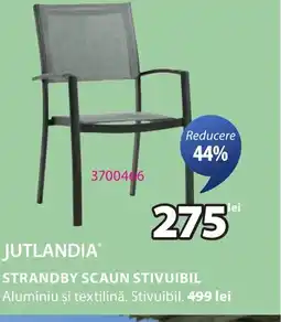 JYSK Strandby scaun stivuibil Ofertă