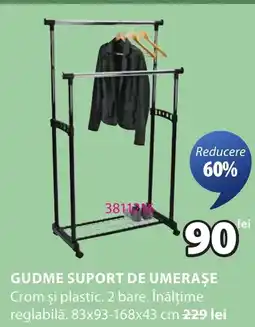 JYSK Gudme suport de umerașe Ofertă