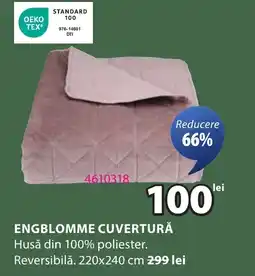 JYSK Engblomme cuvertură Ofertă