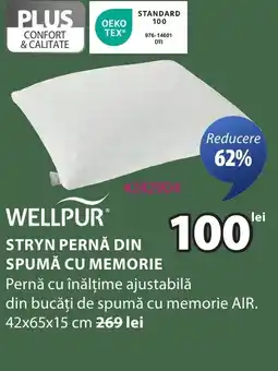 JYSK Stryn pernă din spumă cu memorie Ofertă