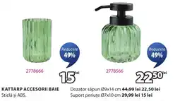 JYSK Kattarp accesorii baie Ofertă
