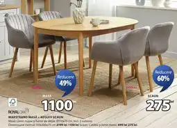 JYSK Marstrand masă + adslev scaun Ofertă