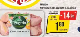 Mega Image FRAGEDO Aripioare de pui, secţionate, fără vârf Ofertă