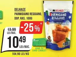 Mega Image Delhaize parmigiano reggiano, dop, ras Ofertă