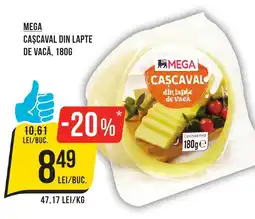 Mega Image Mega cascaval din lapte de vacă Ofertă