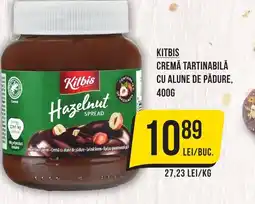Mega Image Kitbis cremă tartinabilă cu alune de pădure Ofertă