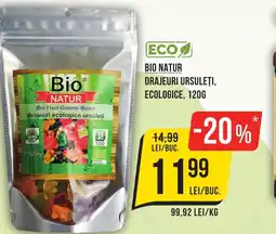 Mega Image Bio natur drajeuri ursuleți, ecologice Ofertă