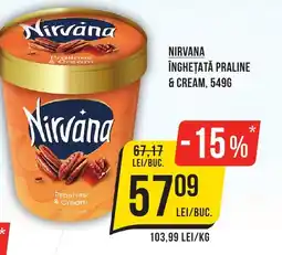 Nirvana înghețată praline & cream