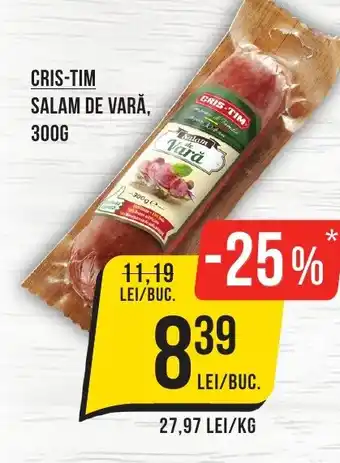 Mega Image Cris-tim salam de vară Ofertă
