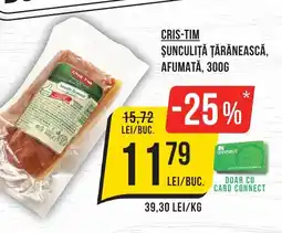 Mega Image Cris-tim şunculiţă ţărănească, afumată Ofertă