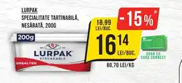 Lurpak specialitate tartinabilă, nesărată
