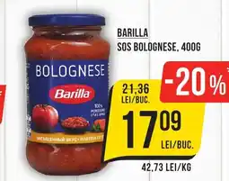 Mega Image Barilla sos bolognese Ofertă