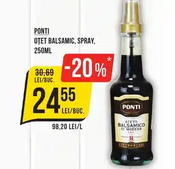Mega Image Ponti oţet balsamic, spray Ofertă