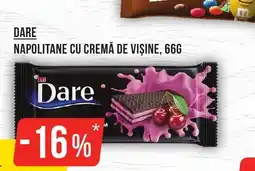 Mega Image Dare napolitane cu cremă de vişine Ofertă