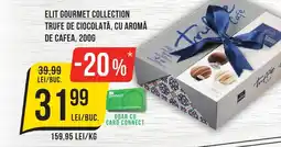 Mega Image Elit gourmet collection trufe de ciocolată, cu aromă de cafea Ofertă
