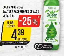 Mega Image Queen aloe vera băutură răcoritoare cu aloe vera Ofertă