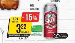 Mega Image SKOL Bere Ofertă