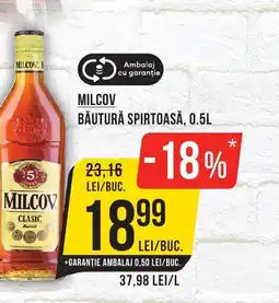 Mega Image Milcov băutură spirtoasă Ofertă