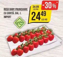 Mega Image Roşii baby prunișoare cu codiță, cal. i, import Ofertă