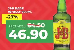 Simos J&B RARE Whisky Ofertă