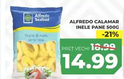 Simos Alfredo calamar inele pane Ofertă