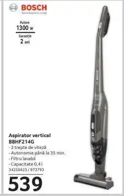 Selgros Aspirator vertical BBHF214G Ofertă
