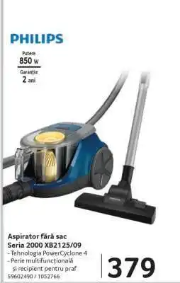Selgros Aspirator fără sac Seria 2000 XB2125/09 Ofertă