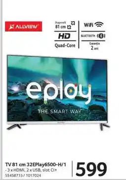 Selgros TV 81 cm 32EPlay6500-H/1 Ofertă