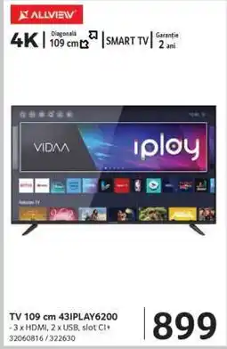 Selgros TV 109 cm 43IPLAY6200 Ofertă