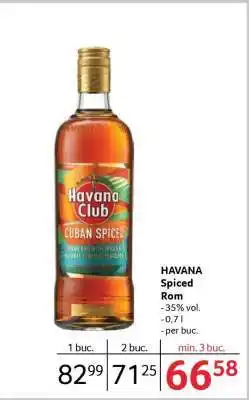 Selgros HAVANA Spiced Rom Ofertă
