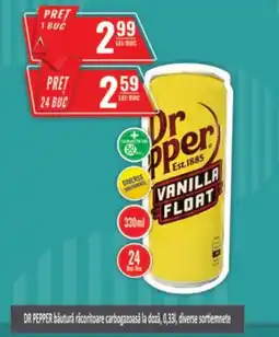 CBA DR PEPPER băutură răcoritoare carbogazoasă la doză Ofertă
