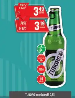 CBA TUBORG bere blondǎ Ofertă
