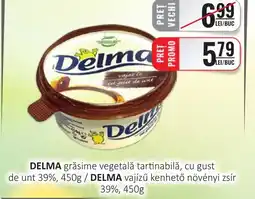 CBA DELMA grăsime vegetală tartinabilă, cu gust de unt 39% Ofertă