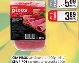CBA CBA PIROS șuncă de porc Ofertă