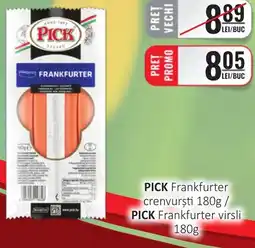CBA PICK Frankfurter crenvursti Ofertă