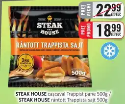 CBA STEAK HOUSE caşcaval Trappist pane Ofertă