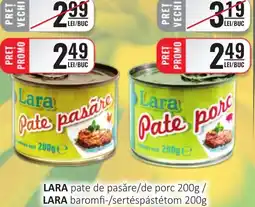 CBA LARA pate de pasăre/de porc Ofertă
