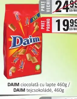 CBA DAIM ciocolată cu lapte Ofertă