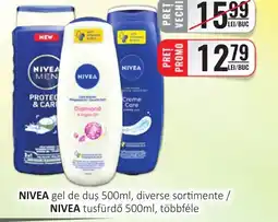 CBA NIVEA gel de duş Ofertă