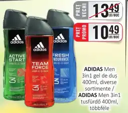 CBA ADIDAS Men 3in1 gel de duş Ofertă