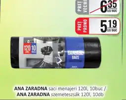 CBA ANA ZARADNA saci menajeri Ofertă